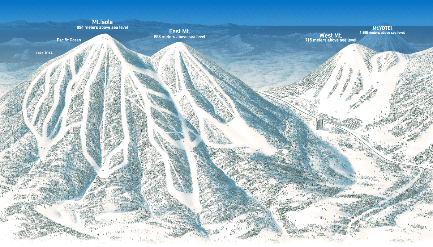 Trail Map - Rusutsu Resort Hokkaido Japan