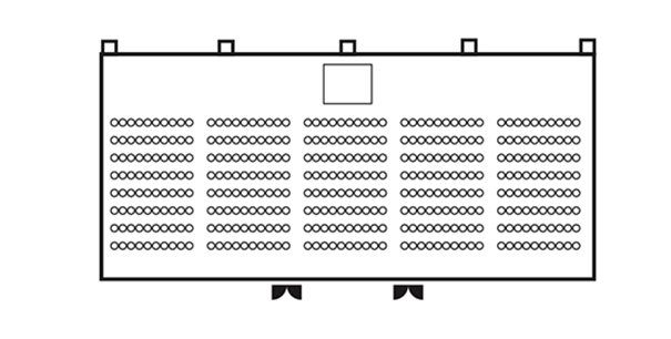 Theater Style 400 persons