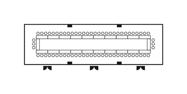 Quadrilateral Style 66 persons