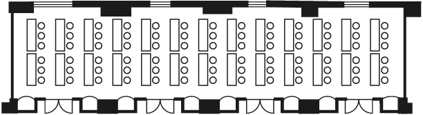 Classroom Style 78 persons
