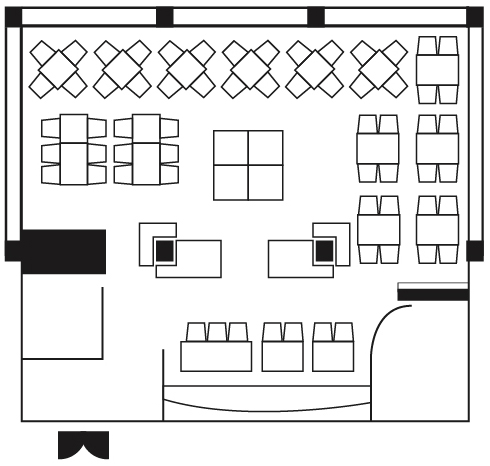 Buffet Style 70 persons
