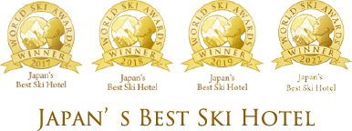 JAPAN'S BEST SKI HOTEL (2017, 2018, 2019, 2022)