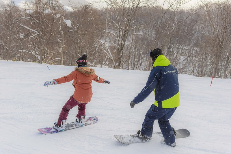 Snowboard Lesson Rusutsu Resort