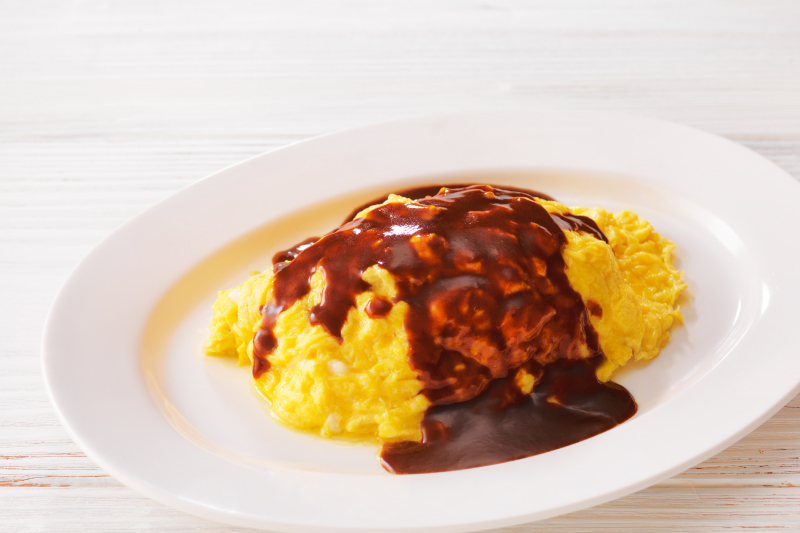 Rusutsu’s Omelette Wrapped Rice 