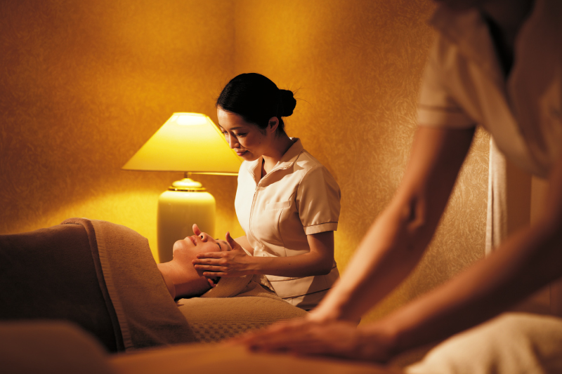 As well as facial and body treatments, there are foot and hand treatments too