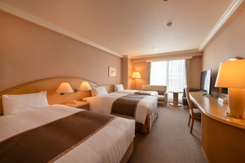 Standard-type guest room of 33㎡ at Rusutsu Resort Hotel & Convention