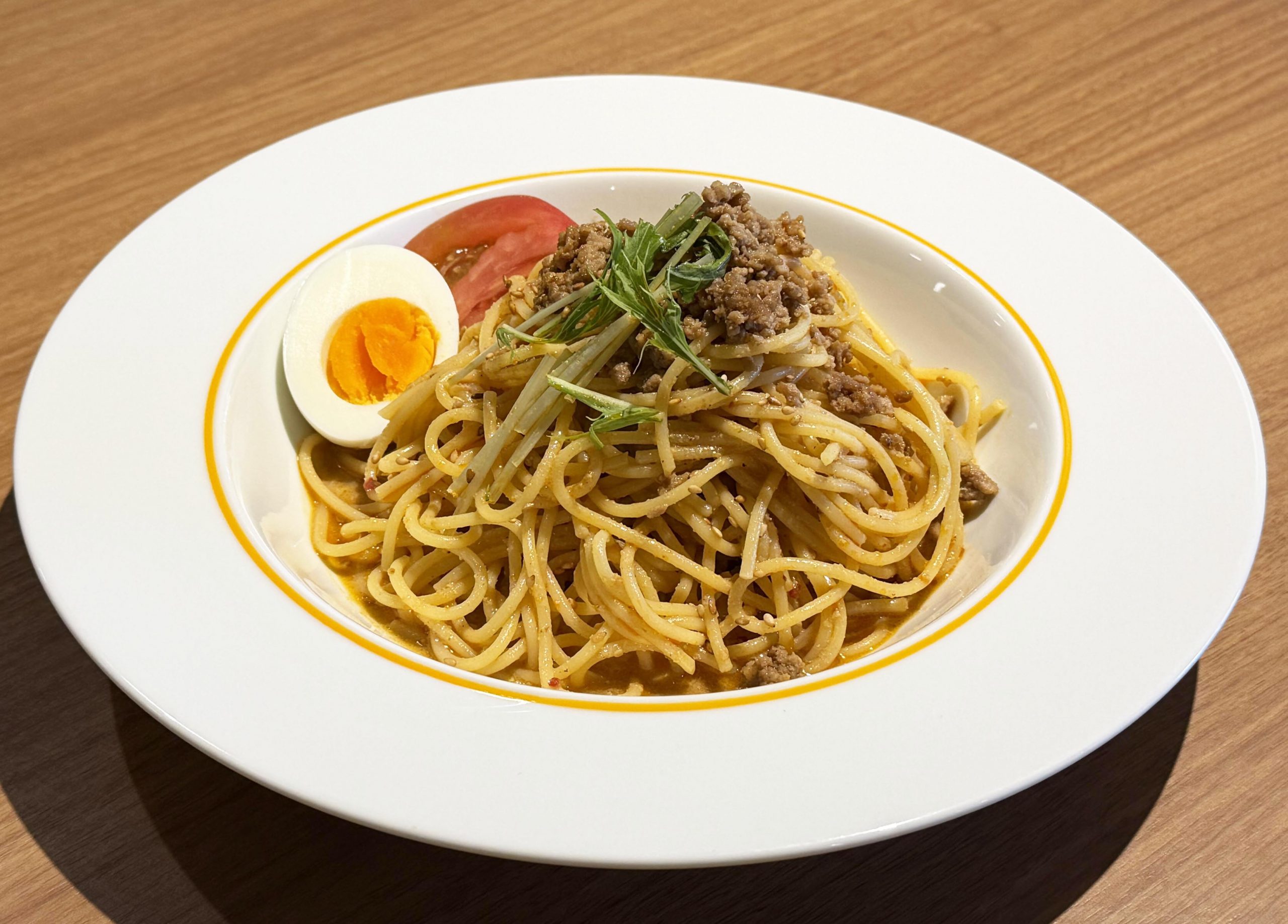 Chilled Pasta with Spicy pork