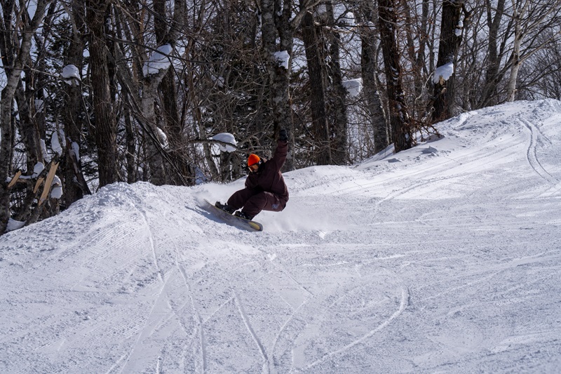 New Banked Section Added to the East Tignes!