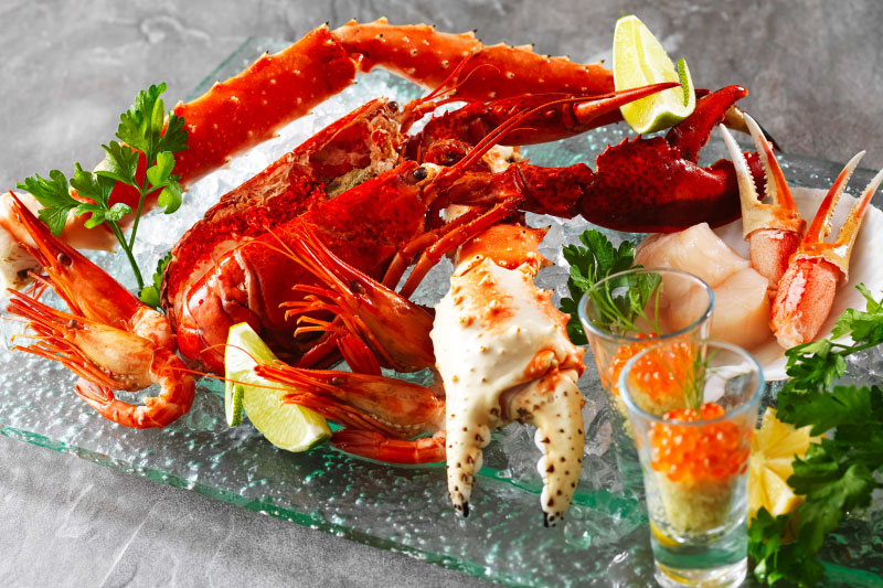 Large, Fresh Seafood Plater 