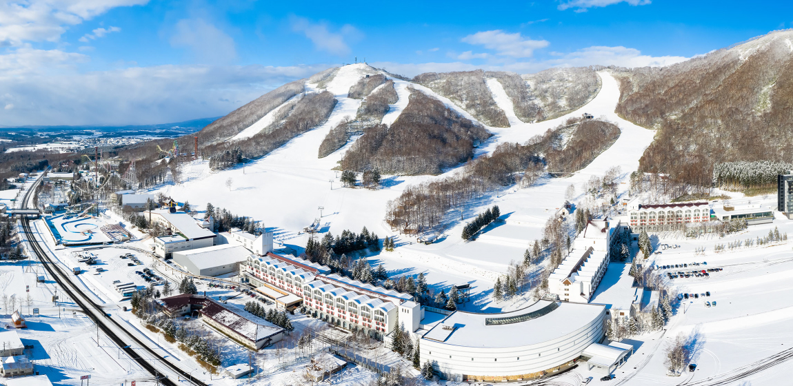 详解留寿都度假村的雪道