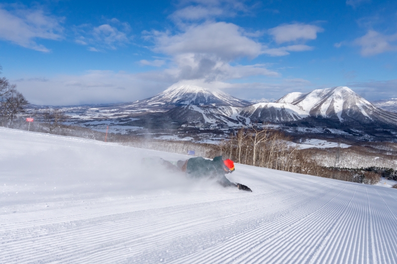 春のルスツは、遊びの自由度MAX！ 多彩な地形で自分のスタイルを追求しよう