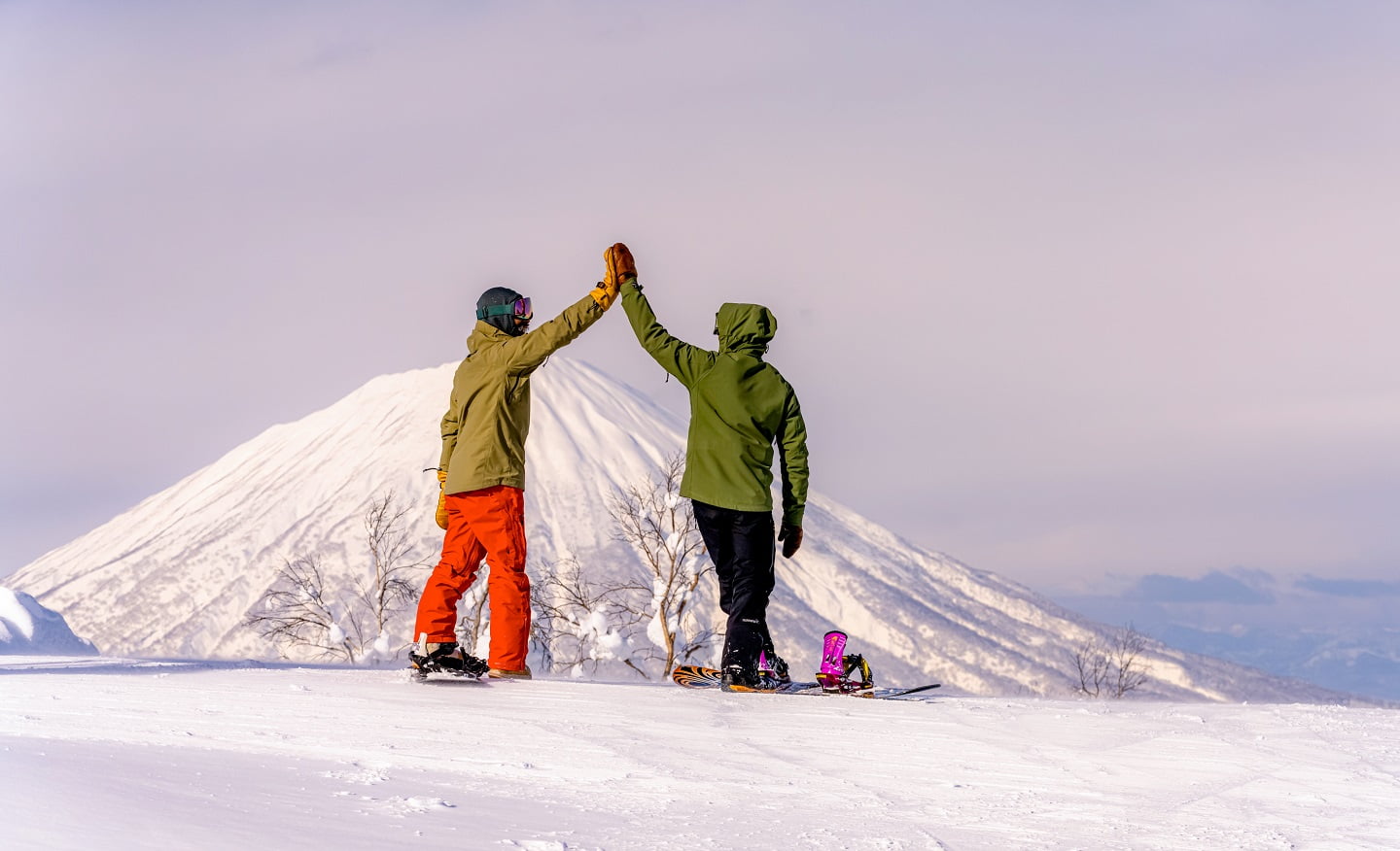 snowboarding