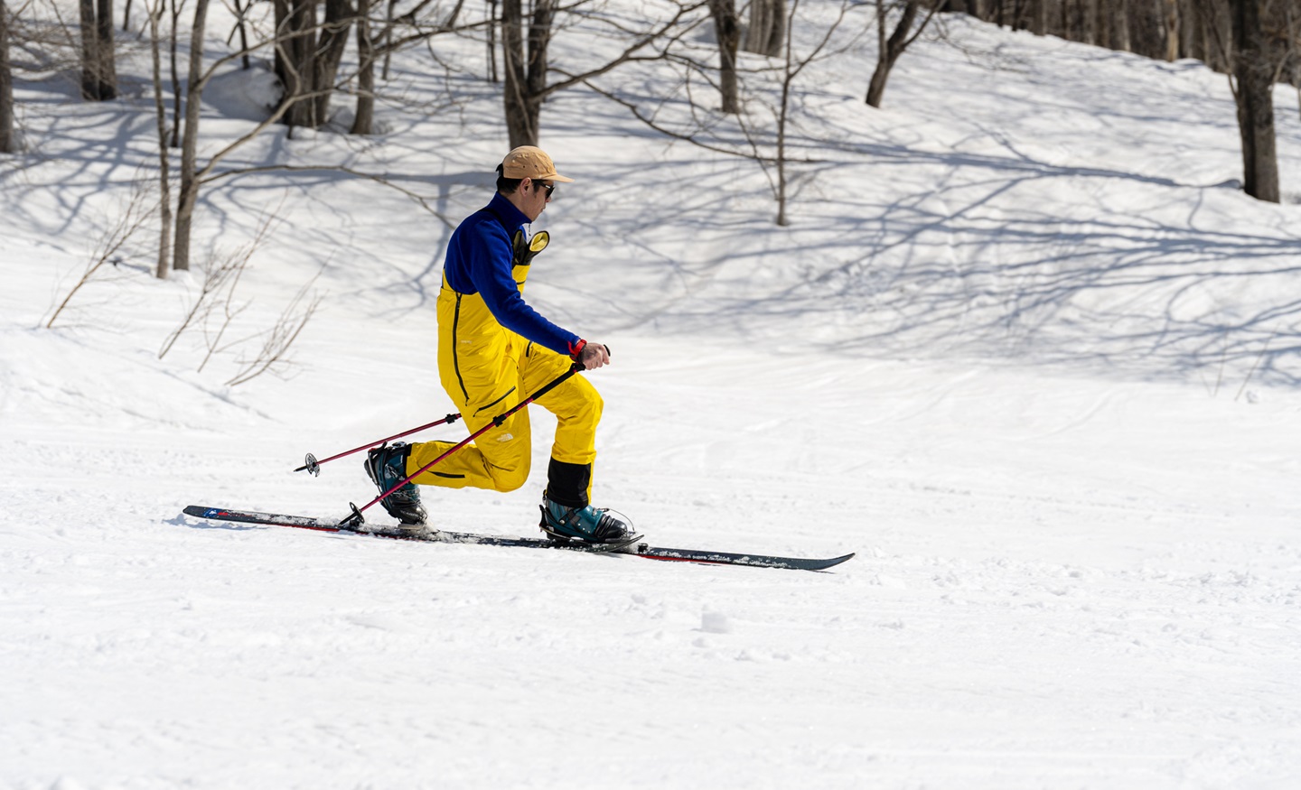 skiing