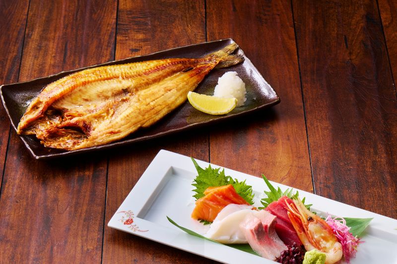 旬を味わう、豊富な一品料理