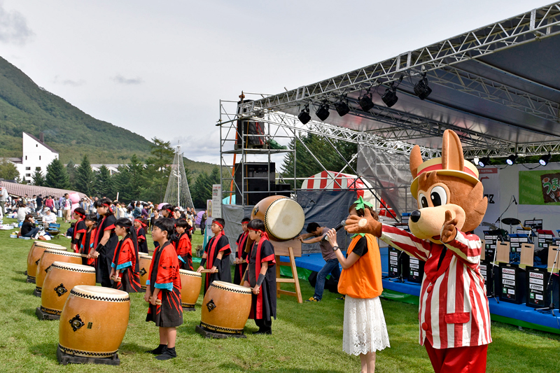 屋外イベントや野外フェス、バーベキュー会場はルスツにおまかせ！