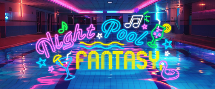 Night Pool Fantasy