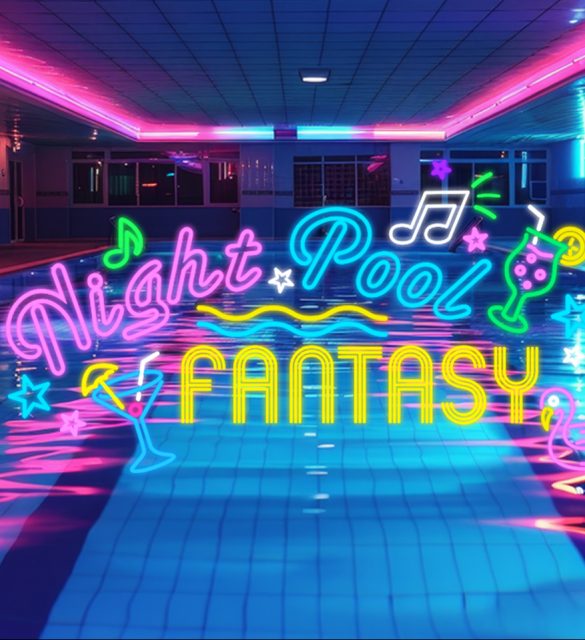 Night Pool Fantasy