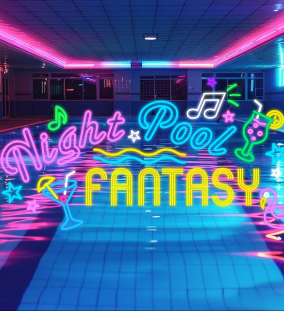 Night Pool Fantasy