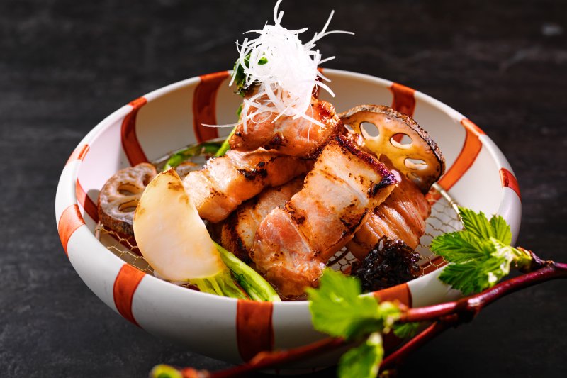 [RUSUTSU PORK] Slightly Chilled Hokkaido ”Rusutsu”Pork with Vegetables