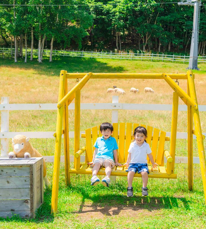 ルスツファームひつじひろば 北海道 ルスツリゾート