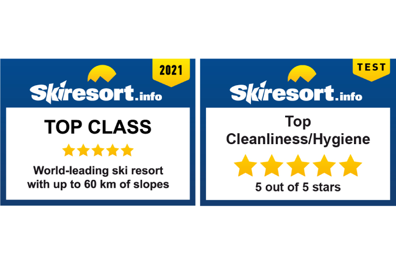 [ Skiresort.info ] 2021년에도 세계 스키리조트 중 루스츠 리조트가 「톱클래스」에 선정되었습니다.