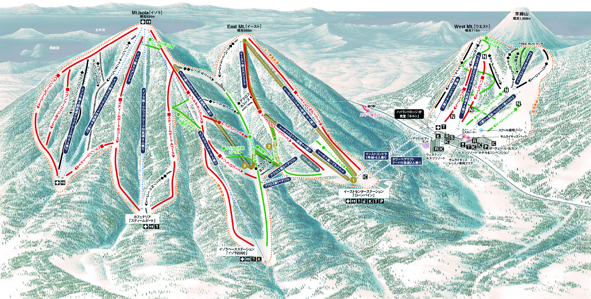 ゲレンデマップ