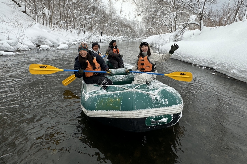 Enjoy a leisurely river journey through a breathtaking snowy landscape! New Seasonal Activity: 