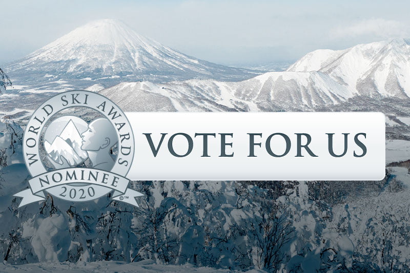 [World Ski Award 2020]：留寿都度假村连续四年入围两个奖项；网络投票现在进行中。