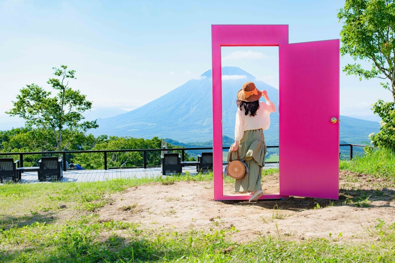 colorful door